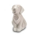 U00260-Honden-urn-asbeeld-Hond-wit-porselein-Urnwebshop